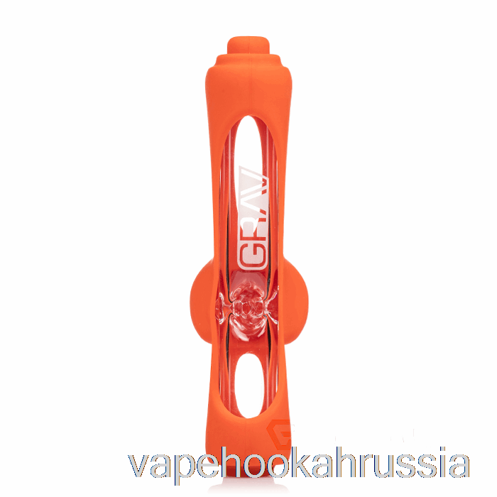 Vape Juice Grav Mini Steamroller с силиконовой кожей алый оранжевый